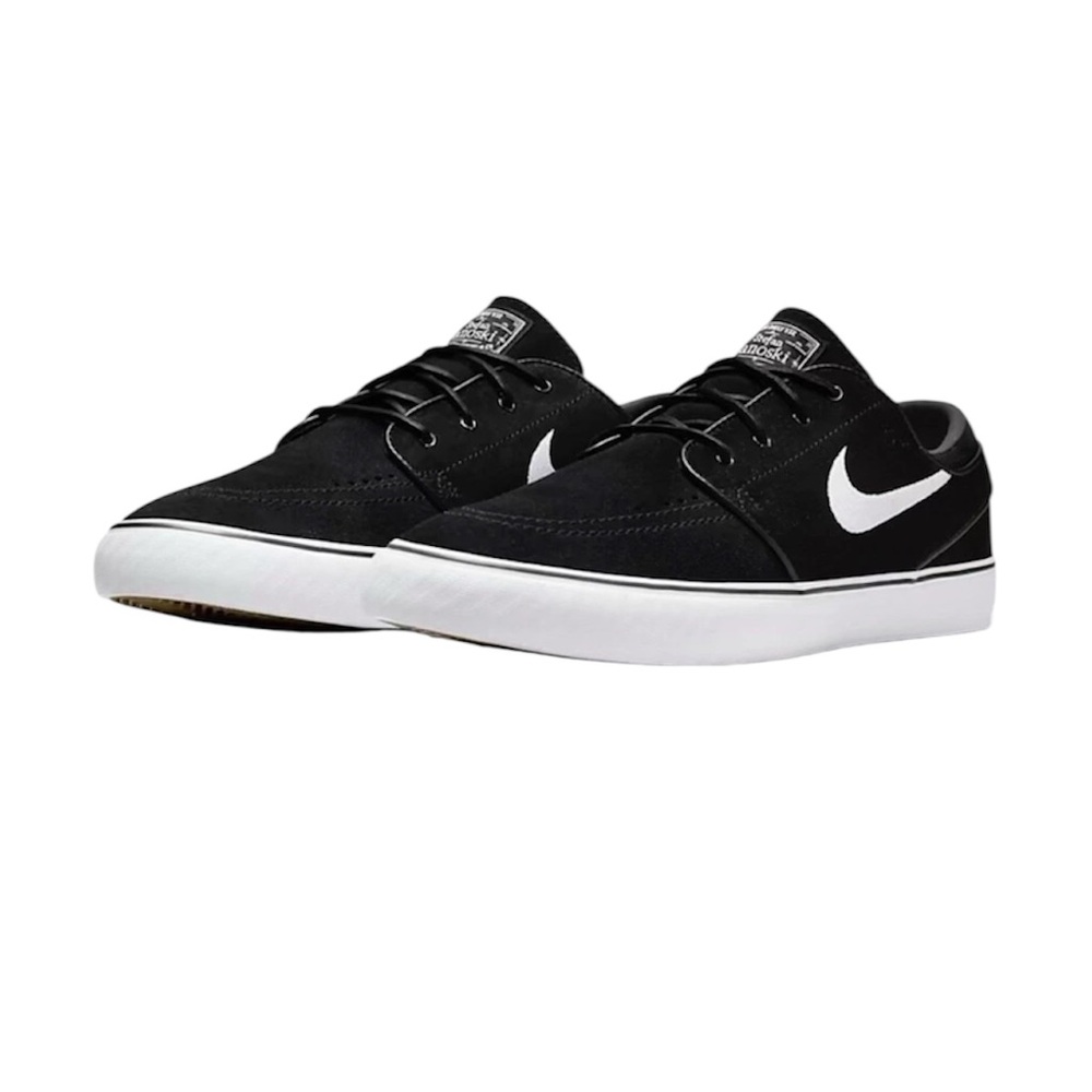 Nike SB Stefan Janoski+ Black Suede‎ Skate Shoes
Low Top FD6757- 001 Men's US6.5